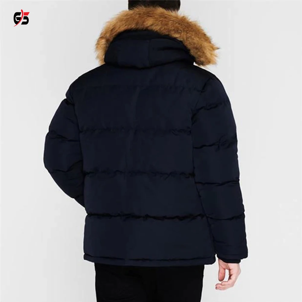 Мужская Меховая куртка с капюшоном и застежкой-молнией логотипом на заказ от производителя ветровка зимняя модная одежда высокое качество теплая полиэфирная отделка