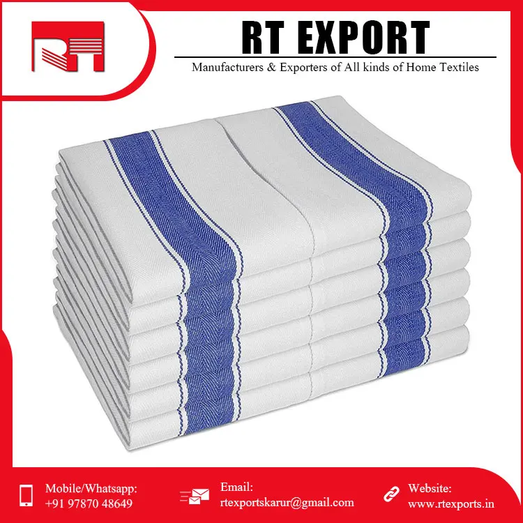 Best Selling Washable Customized Design Pure Cotton  Printed Dish Towel at Wholesale Price