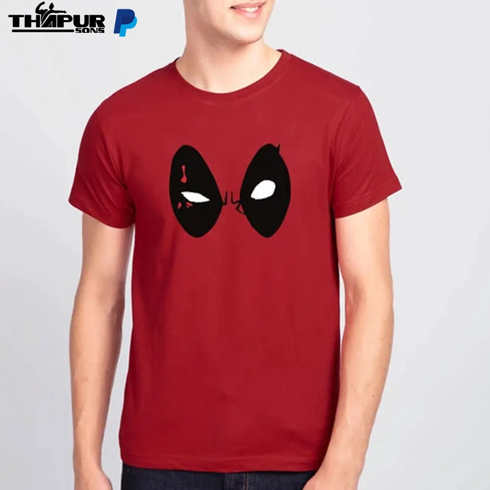 Новое поступление удобная и дышащая мужская футболка с принтом на заказ