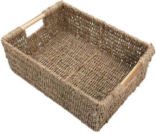 Производители плетеных корзин/крупные плетеные корзины/плетеная корзина для пикника подарочные корзины морских водорослей