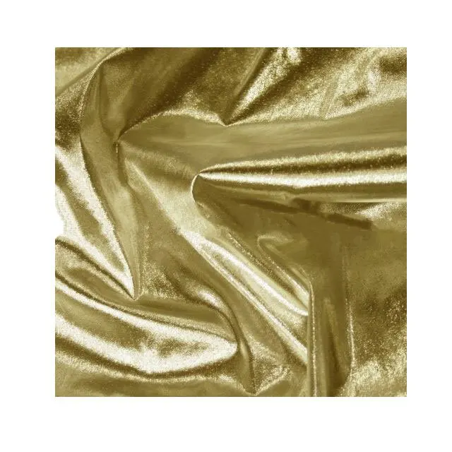 Best Selling Products Polyester and Cotton Blend Lame fabric