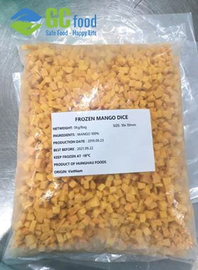 Best quality Mango Frozen  -  Dice Cube with best frozen mango price - 12 months shelflife