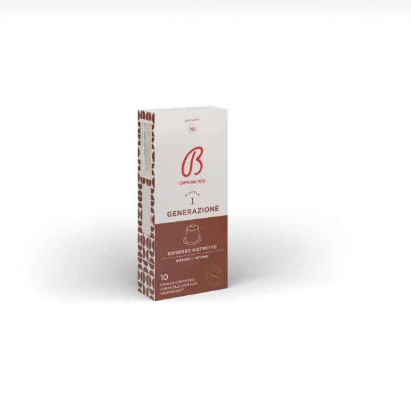 Итальянская капсула для эспрессо 30% Arabica 70% Robusta Nespresso