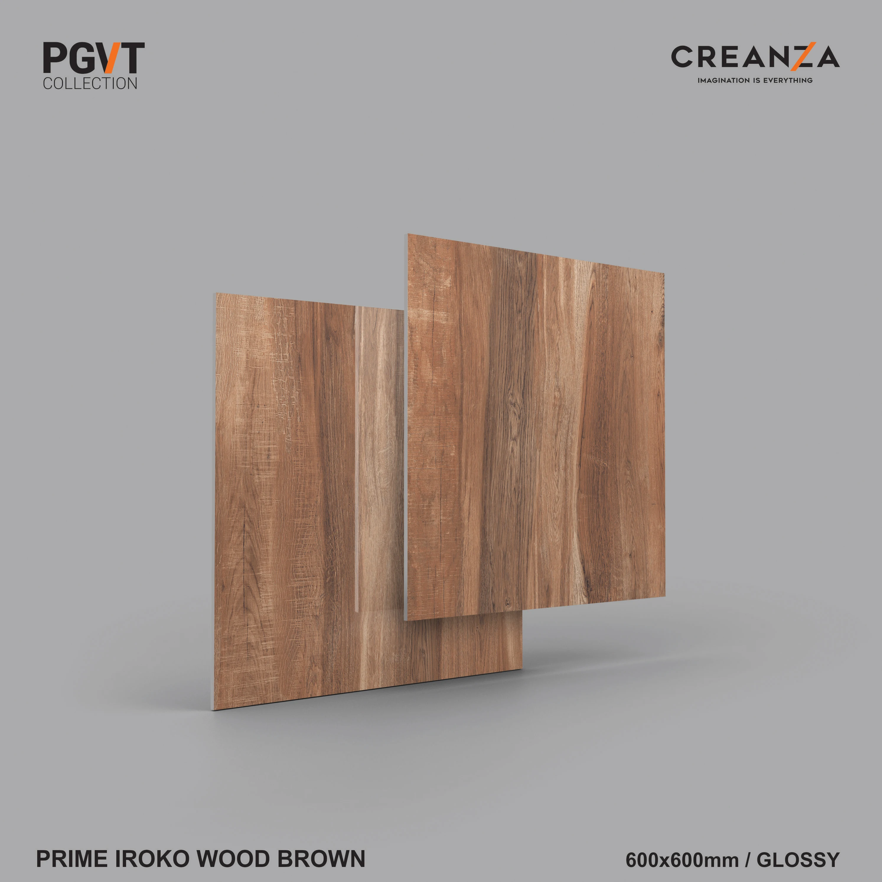 wooden glossy 600x600 floor tile natural wood with full glossy layer rectifier tile