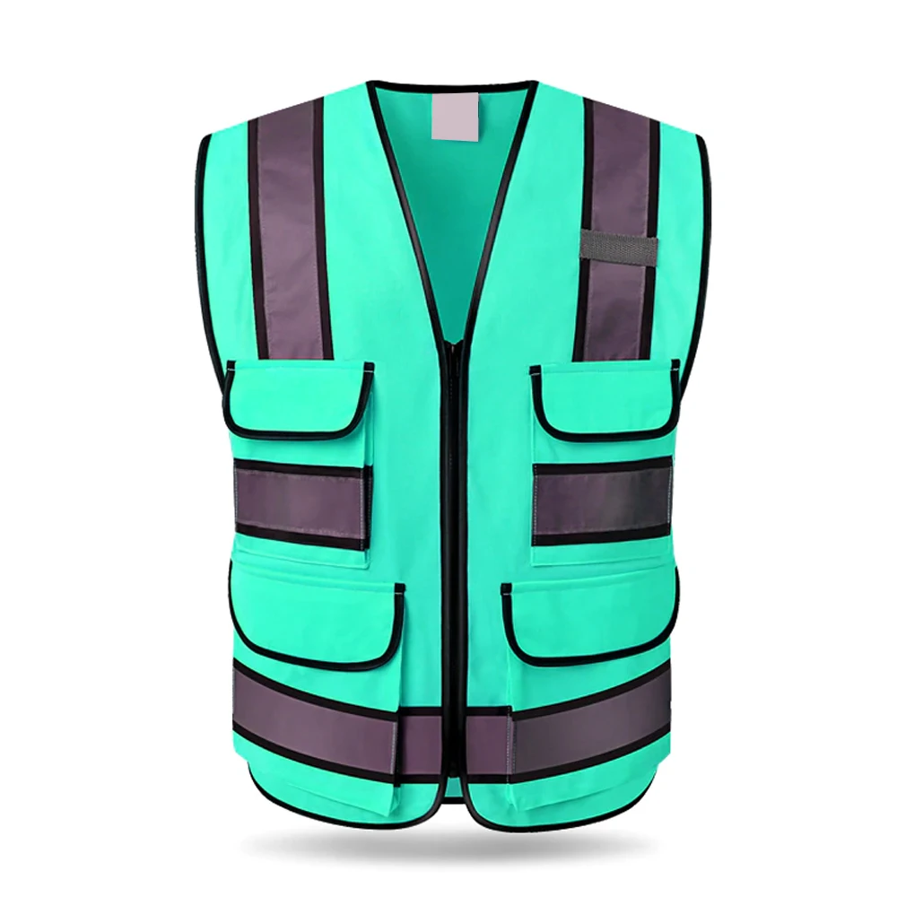 
High Visibility & High Quality Safety Reflective Vests Wholesale Custom Quality Orange Traffic Vests 