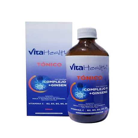 Натуральный Тоник витамина B комплекс & Имбирная витаминовая добавка Натуральный Тоник от VitaHealth