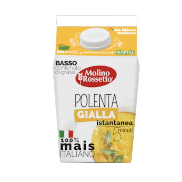 Maize, corn flour in patented brik - Made in Italy
