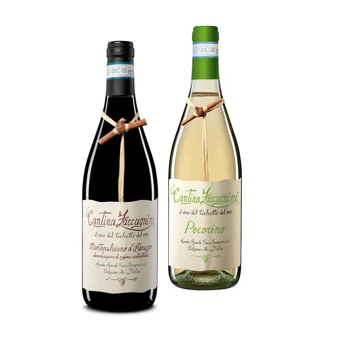Vino italiano Сделано в Италии (контакты: + 393485472636)montepulciano pecorino abruzzo DOC сухое настольное вино 0,75 л zaccagnini tralcetto