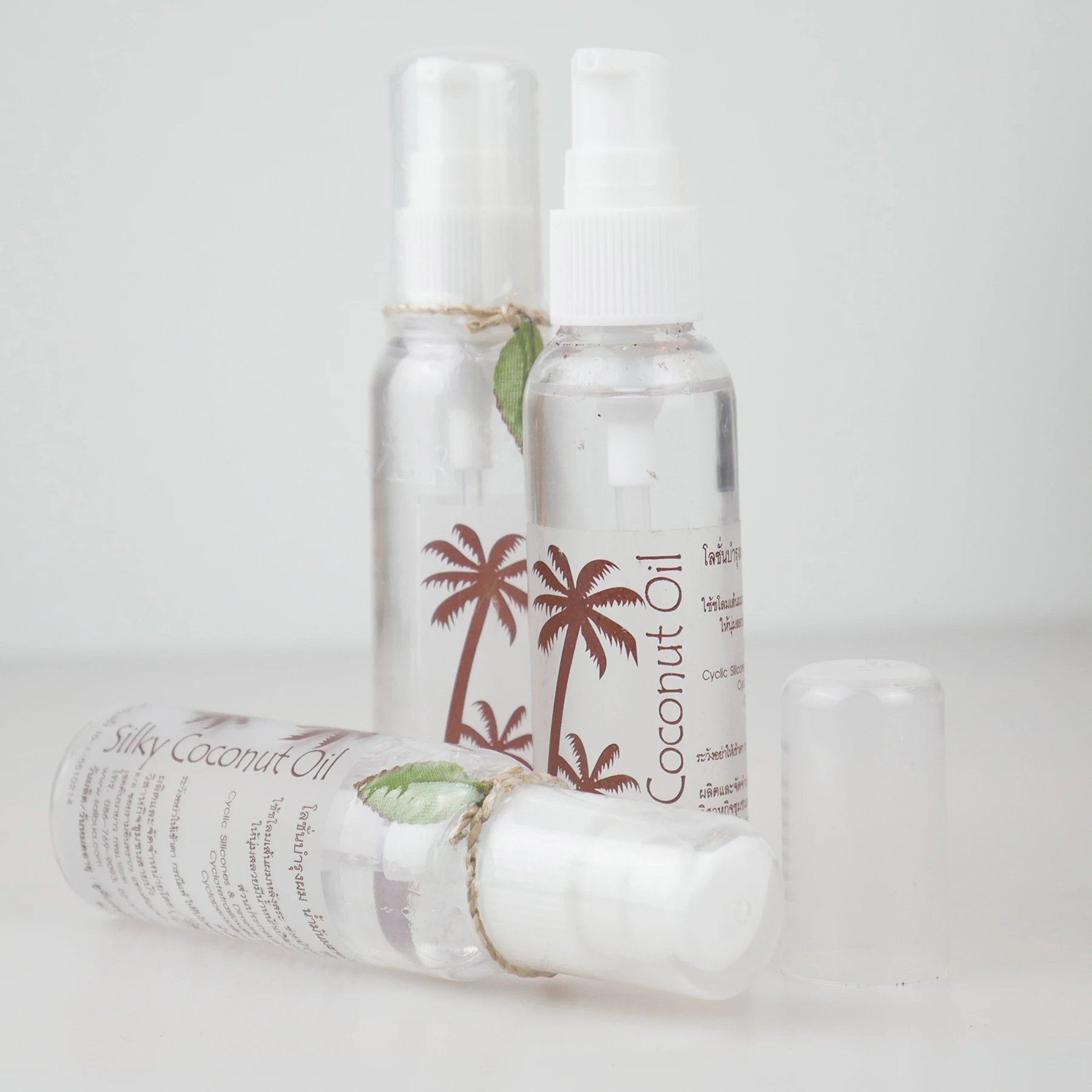 OEM Wholesale Coconut Oil Silky Hair Coat Hair Serum Silky Hair Serum Factory 100% Thailand