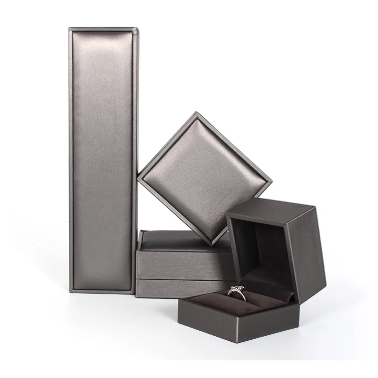 TA MINGREN Pu Leather Wholesale Custom Logo Elegante Cajas De Joyas Jewellery Packaging Box