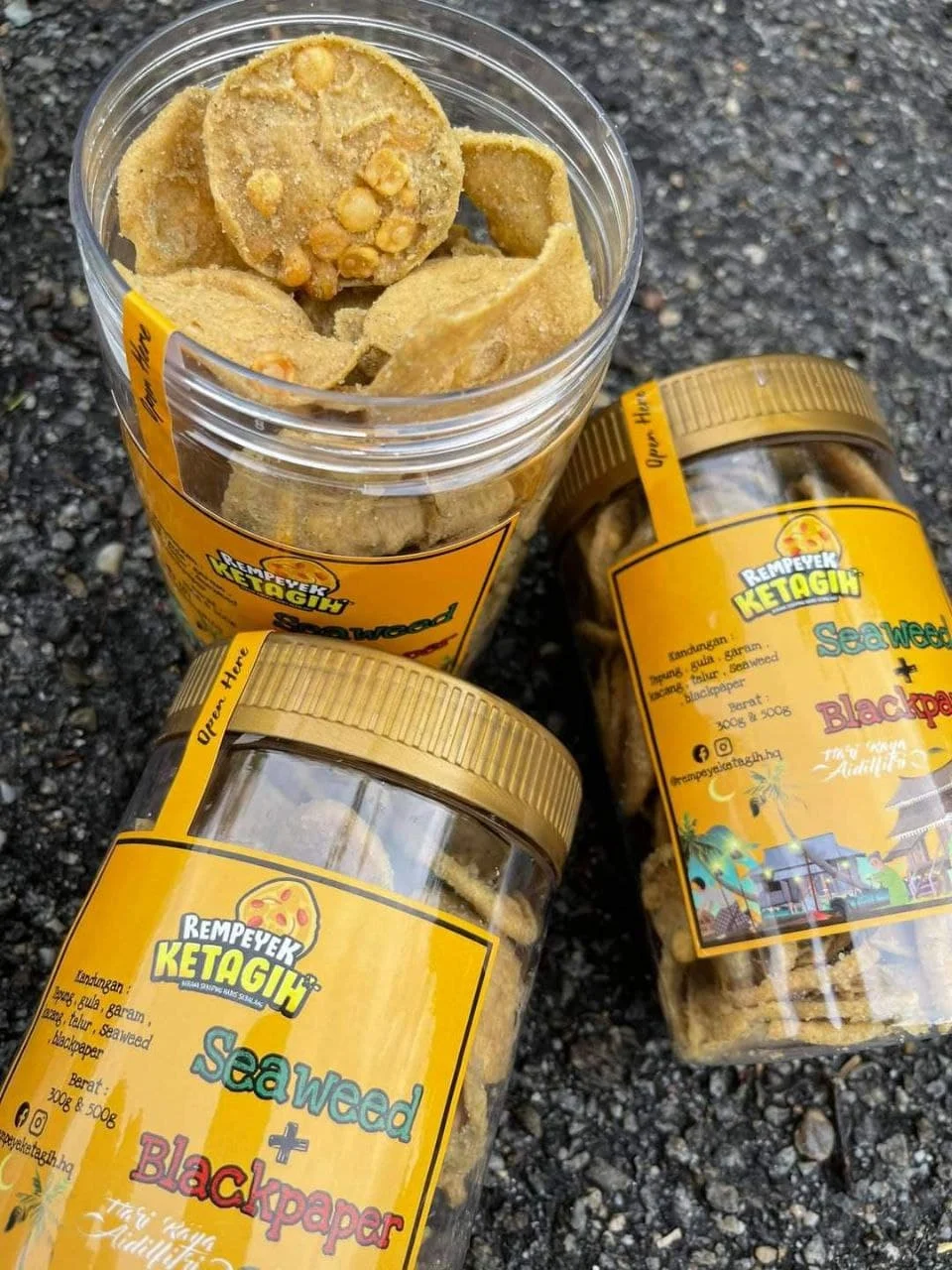 Заводская цена, высокое качество, Nutrin Trans Fat Free, хрустящее Золотое соленое яйцо, вкус морских водорослей, 500 г, сделано в малайзии