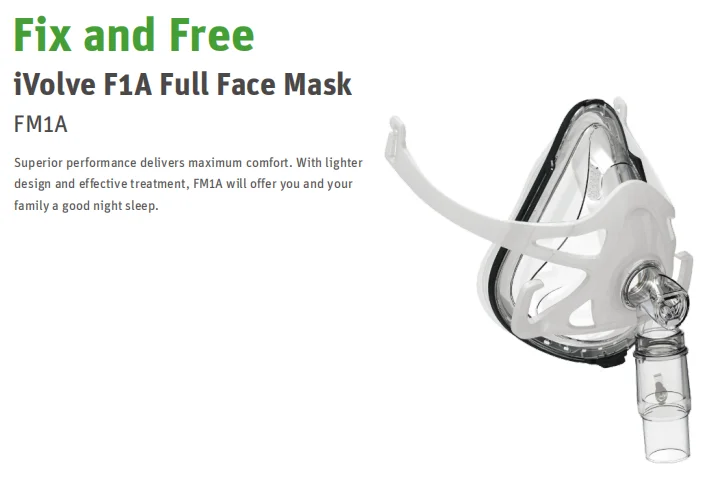 Capnomed  BMC CPAP BiPAP mask Breathing full face Sleep nasal pillow with CE