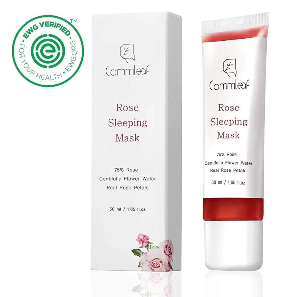 Infused with 75% Rose extract Ultra- moisturizing Cruelty-free and vegan friendly Korean Overnight Sleeping Rose Mask