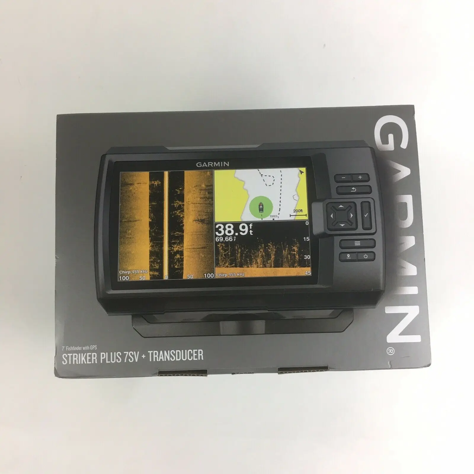 Лучшее супер качество Garminss Striker 7sv cv рыболовные устройства 7 LCD, GPS, боковые/прозрачные