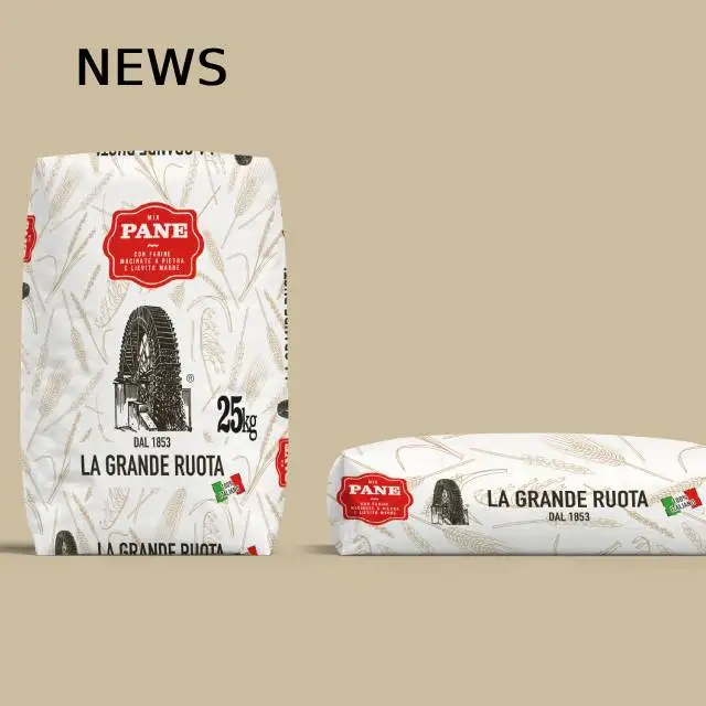 100% мягкая пшеничная мука сделана в Италии, получается из камня, измельчение органической муки 25 кг для подготовки хлеба