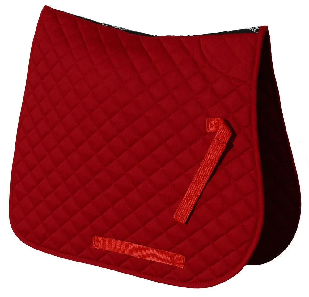 High Quality Saddle Pad Fashion Style High Quality Cotton Fabric Horse Riding Saddle Pad Western Saddle Pad