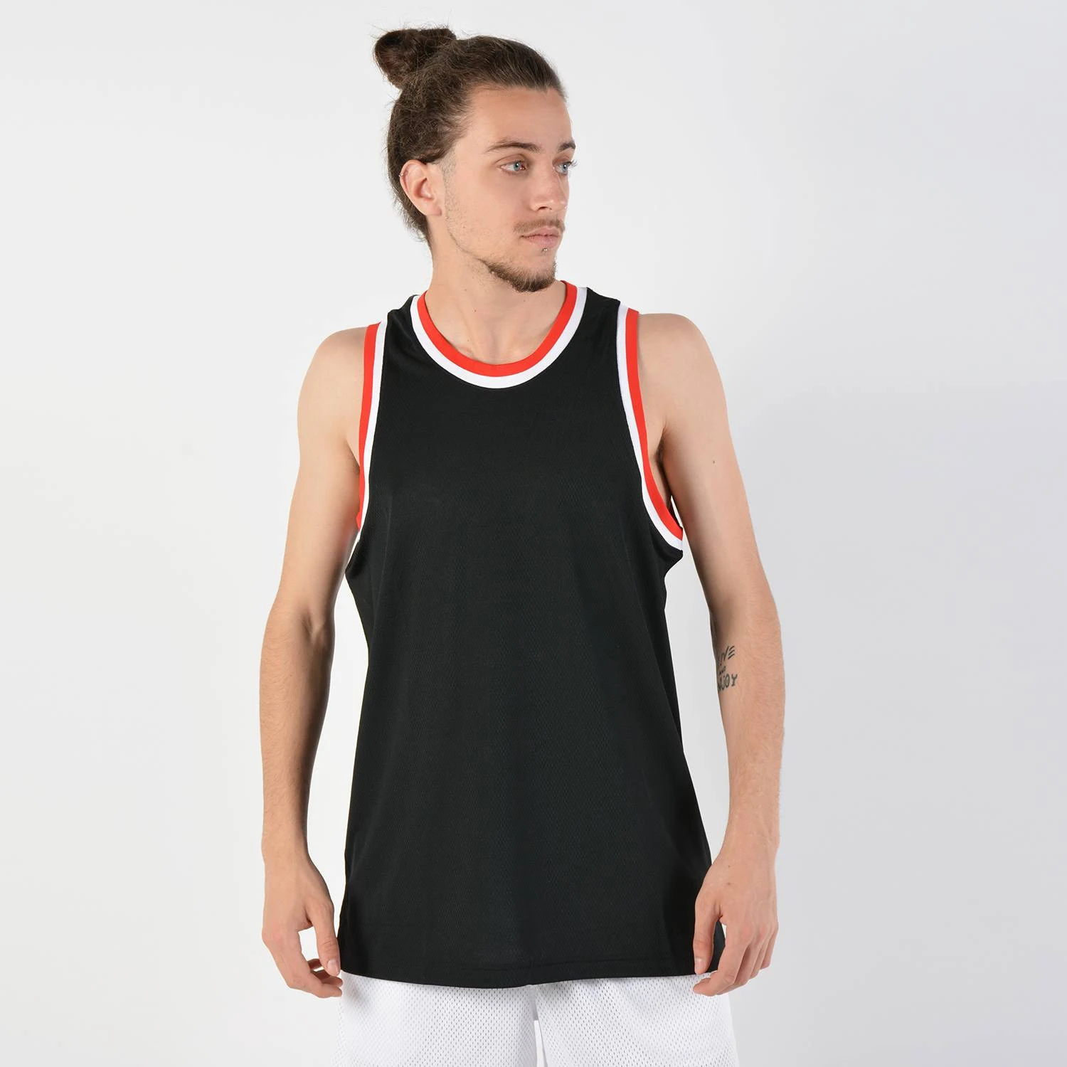  Мужская баскетбольная Джерси из мягкого полиэстера простая сетка