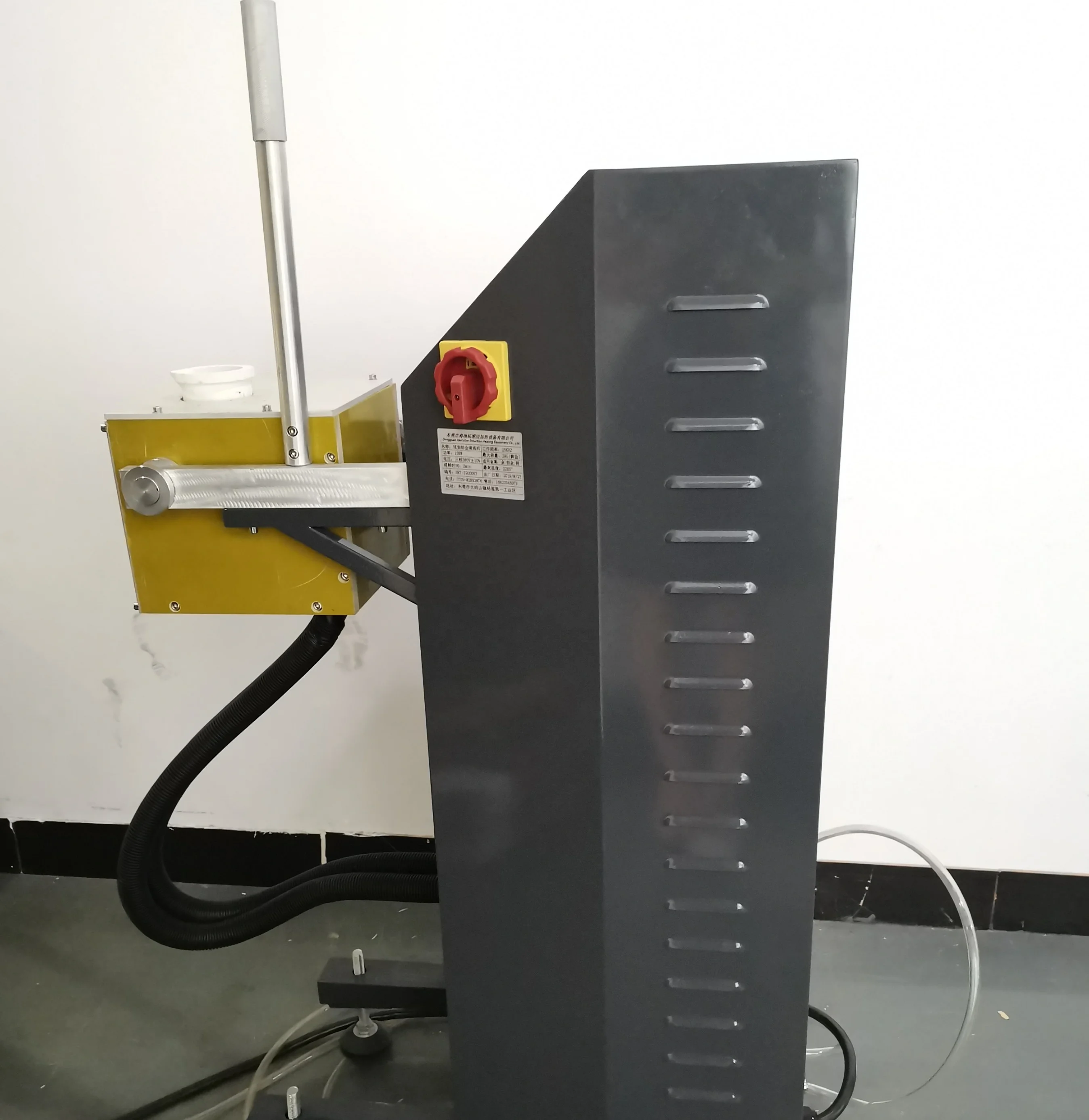 
High frequency induction meting furnace 15KW Quartz crucible smelting platinum 2KG 