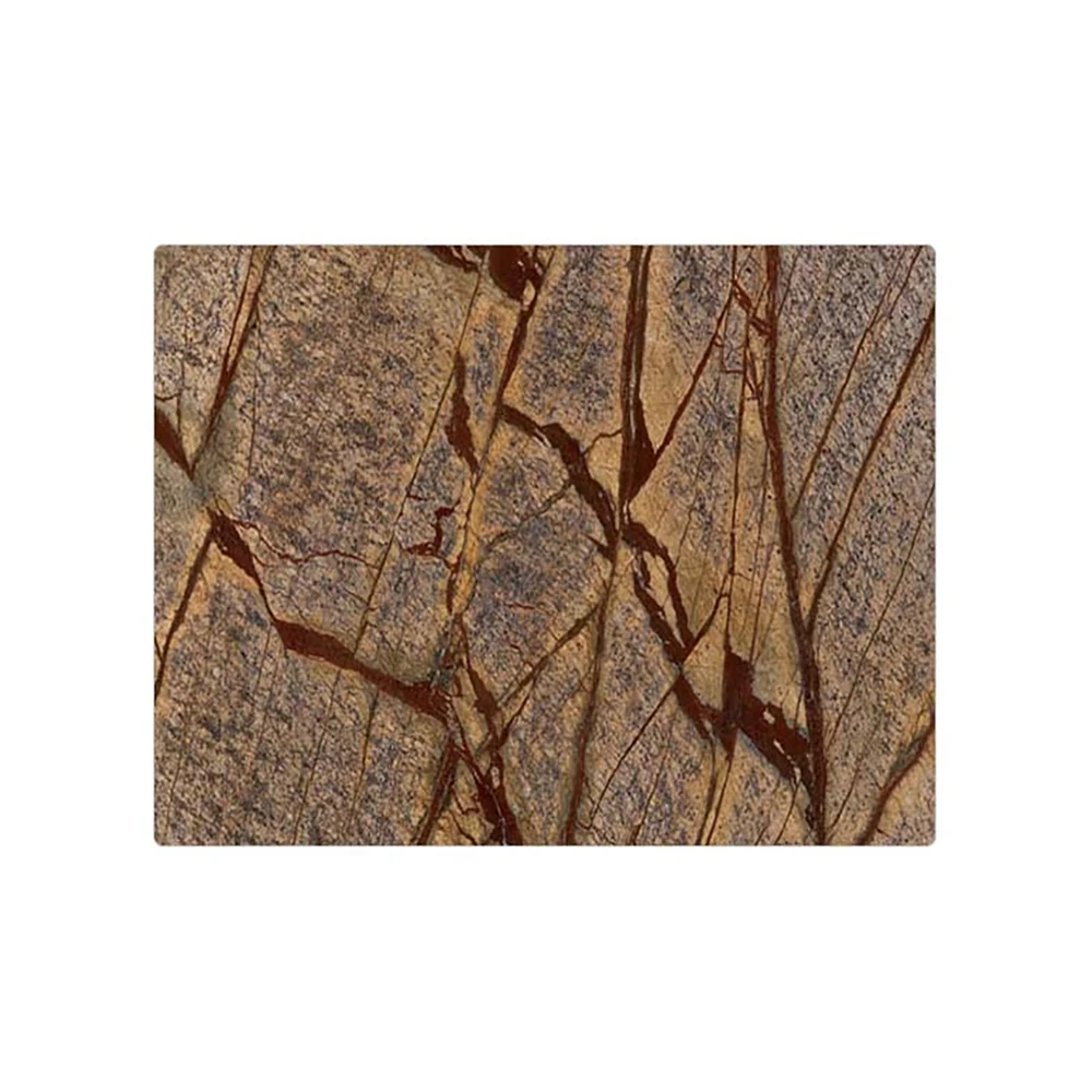 Высокое качество, элегантный и красивый вид, дождевой лес, коричневый мрамор, индийский производитель и международный поставщик по низкой цене