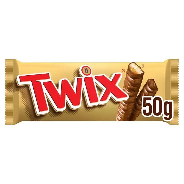 Twix Chocolate 50g Bar