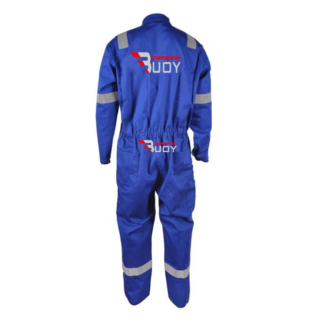 
Королевский синий нефтяных и газовых пожарных Защитная FR Рабочий Комбинезон строительные работы носят промышленный комбинезон униформа 