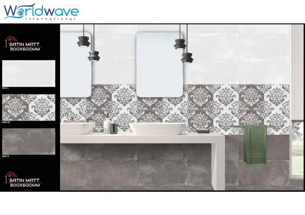 300x600 мм керамическая настенная плитка/Белая Мраморная плитка/подходящая напольная плитка 30x30 см подчеркивает новый и креативный дизайн плитки или