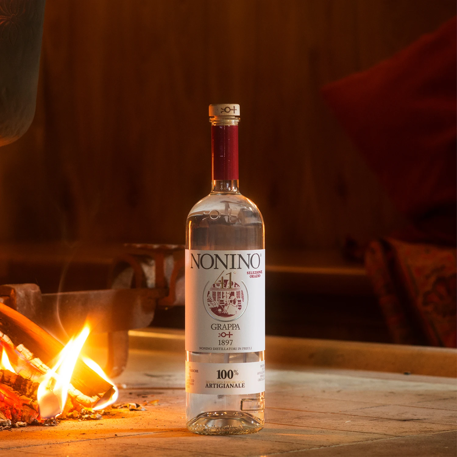  Итальянское белое виски высокое качество OEM Grappa Nonino tradition традиционный 41 da 1000
