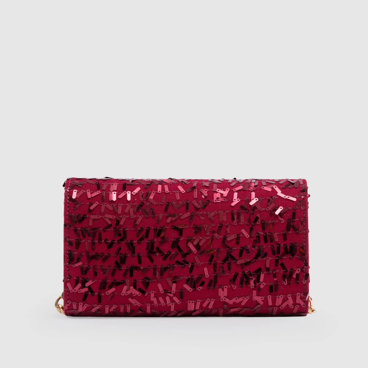 2022 Hot Design! Sexy Women Glitter Sequins Evening Crossbody Shoulder Bag with Gold Chain, OEM Available