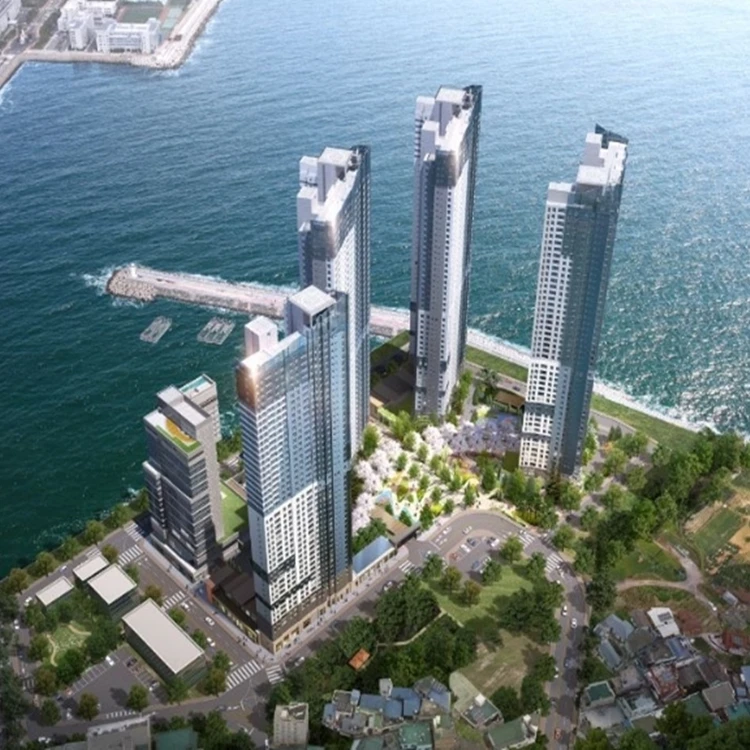 
 Новые квартиры и проживание в отеле, инвестиции в ocean view, недвижимости в пуане в Корее  
