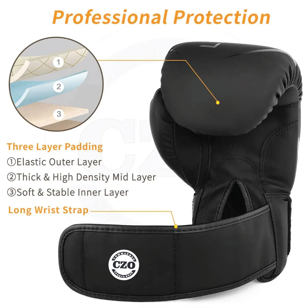 Боксерские перчатки для мужчин и женщин | Тренировочные бокса Перчатки боксерских матчей