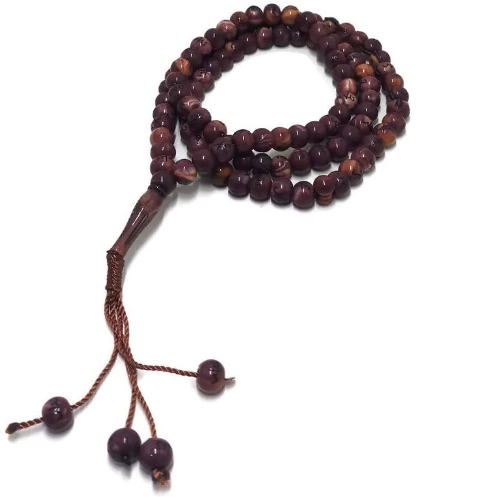 Beautiful praying multi tasbeeh with crystal beads crystal  prayer beads multi color tasbeeh