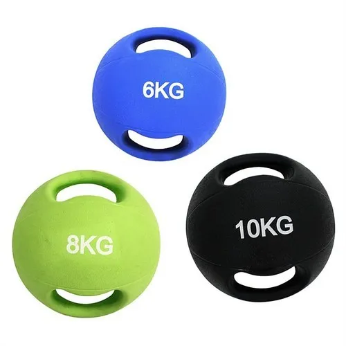 
Easy to Lift Dual Handle Medicine Balls from Indian Manufacturer | 