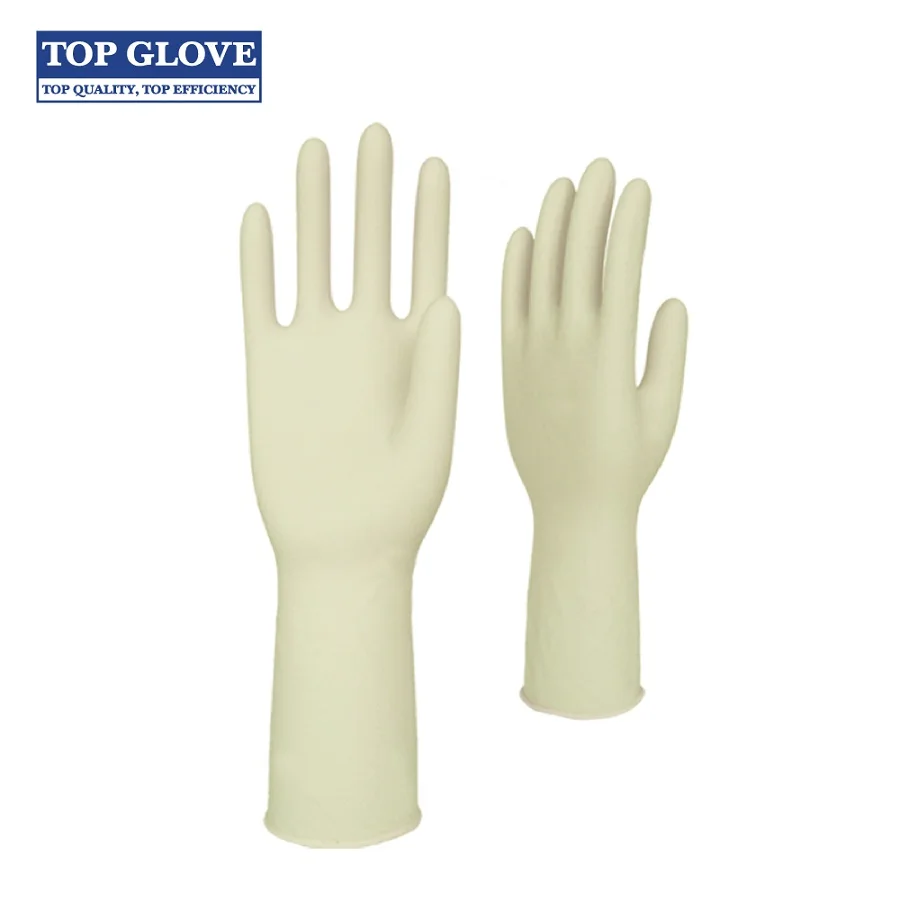 Gloves Surgical Powdered Latex 11.6 g from Top Glove Malaysia in Bifold Packaging