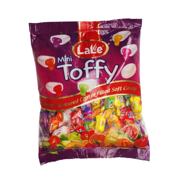  Мягкие фруктовые конфеты MINI TOFFY с центральным заполнением похожие на DAMLA