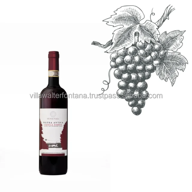  Высококачественное итальянское настольное вино 1 поддон Nebbiolo натюрморт красное и шардонне