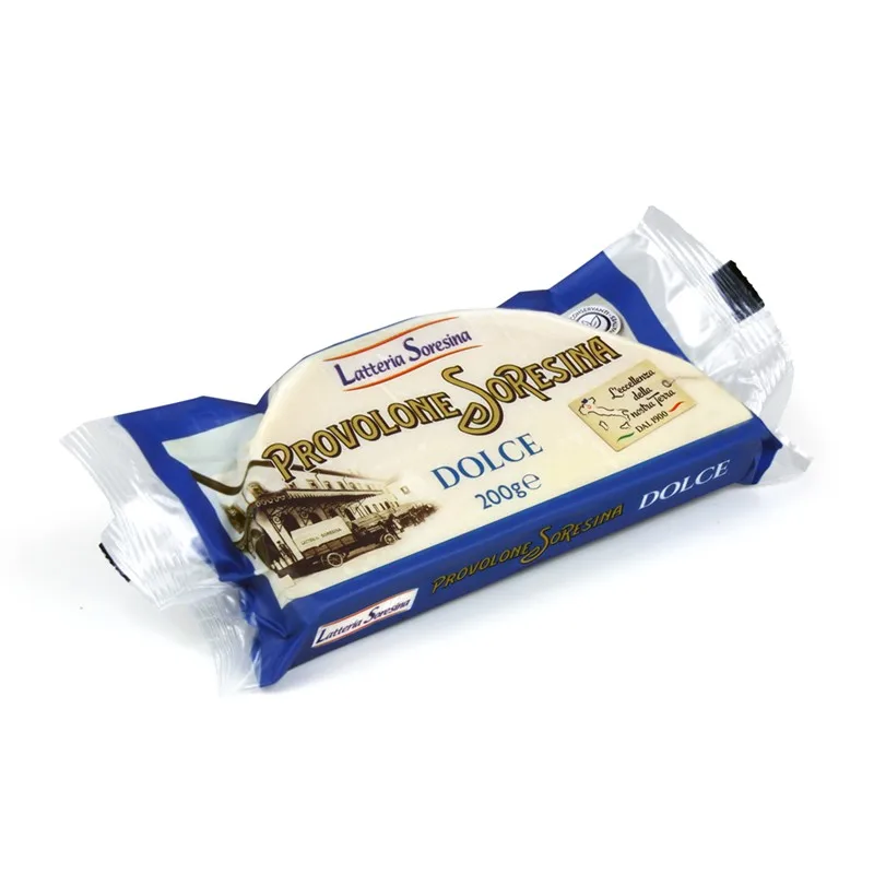 Premium Quality Made in Italy Provolone stretched and appetizing cheese cheese mild 200 g ATM For Sale