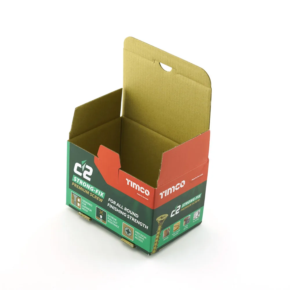 Customized Printing Fastener Clips Screws Nails Paper Boxes