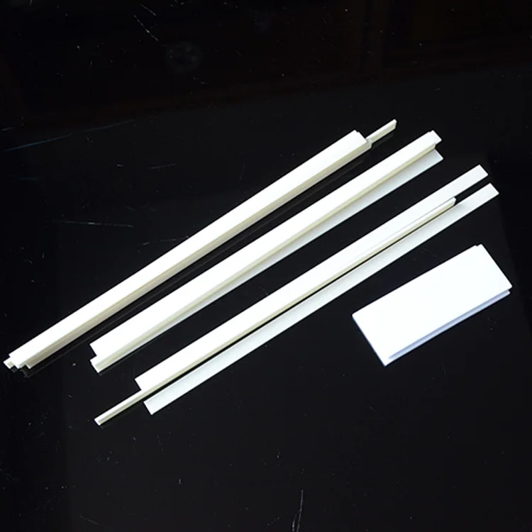 
Cream Color Aluminum High Temperature Resistance Ceramic Strip for Refractory Furnace Tube 