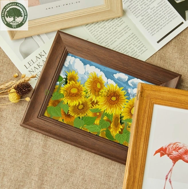Home Decoration Vintage Life Inc. Wholesale New High Quality European Style On Table Framing Wood Wall Art Wooden Picture Photo Frame