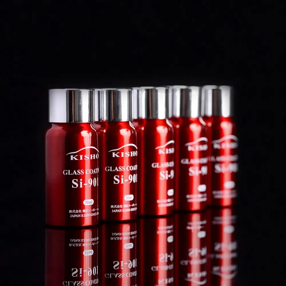 Quick and easy apply KISHO nano hydrophobic spray for cars made in Japan