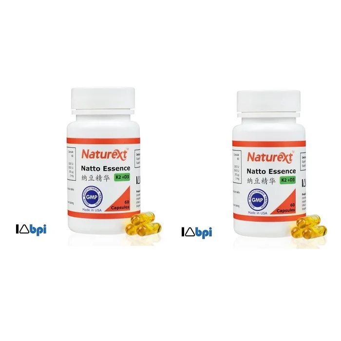 
Rich in Vitamin K2 + D3 Natto Extract Natto Essence Prevent Osteoporosis and Protect Against Cardiovascular Disease 