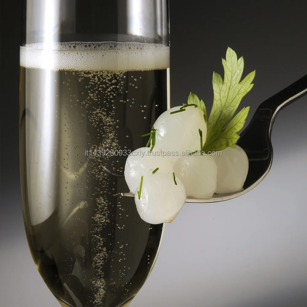 Italian made 300 g mason jar sour flavor zero fats whole pickled pearl onions in wine vinegar for export