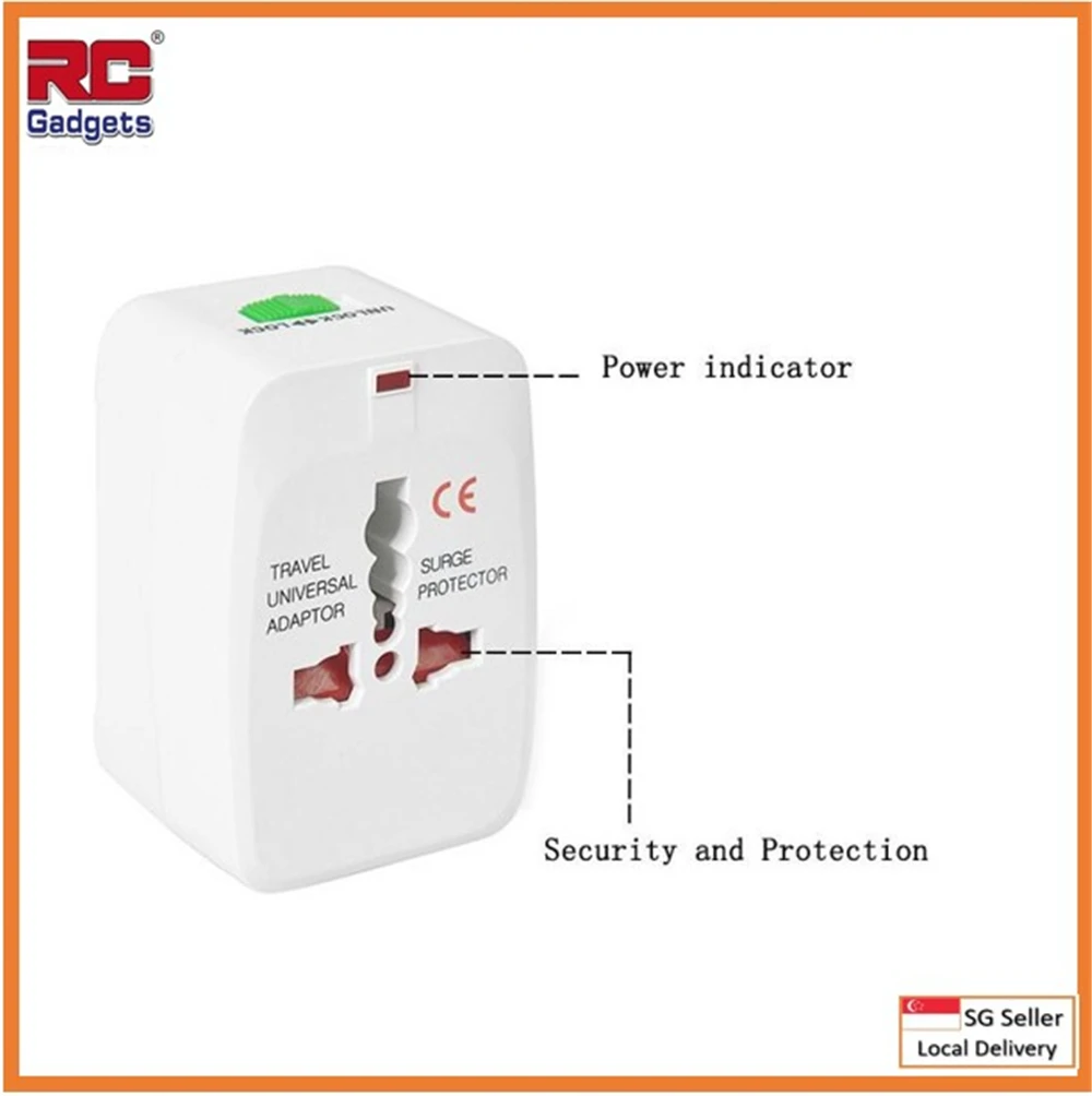 RC-Global с 2 портами (стандарт зарядки Универсальное зарядное устройство для путешествий по всему миру настенное переменного тока AU UK US EU штекер Адаптер
