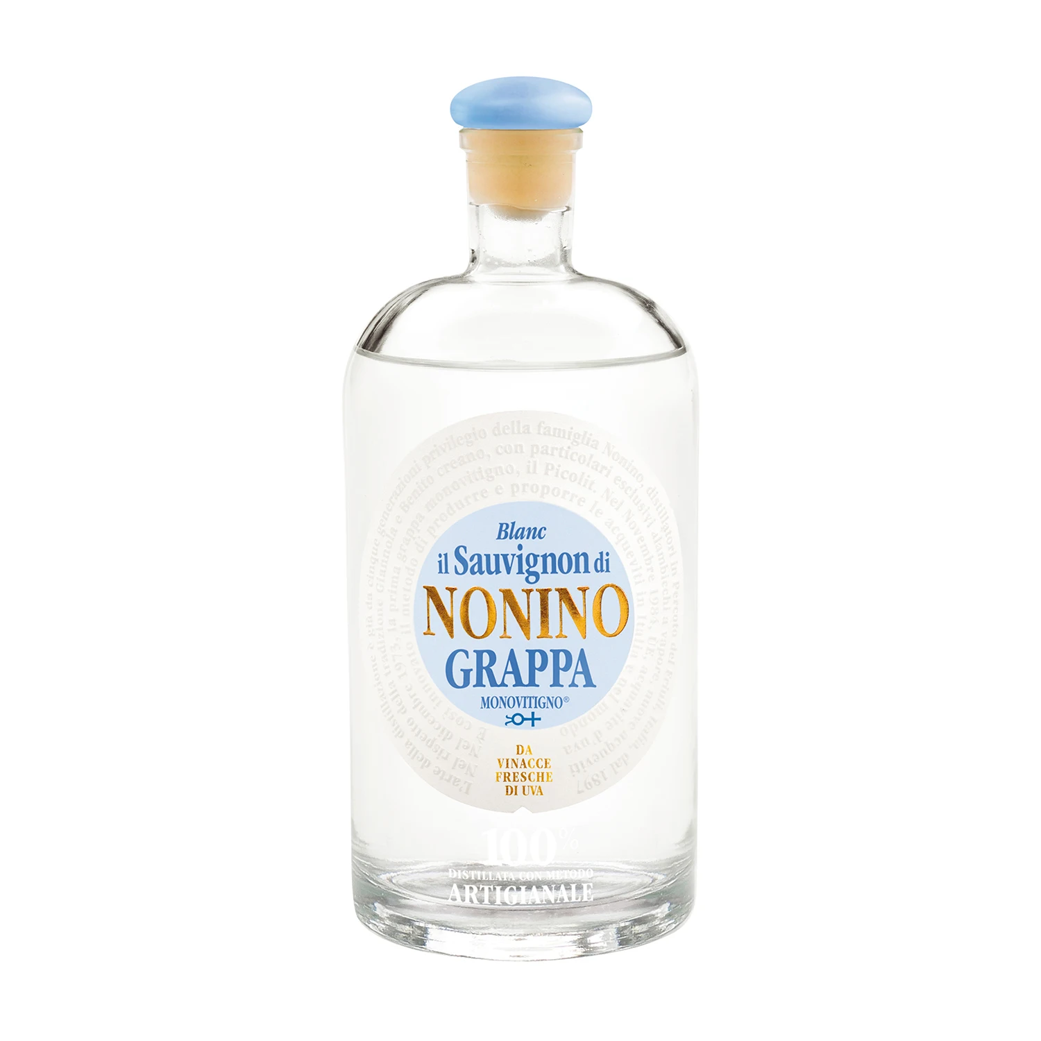 Итальянское белое виски высокого качества OEM Grappa Nonino Monovitigno Sauvignon Blanc