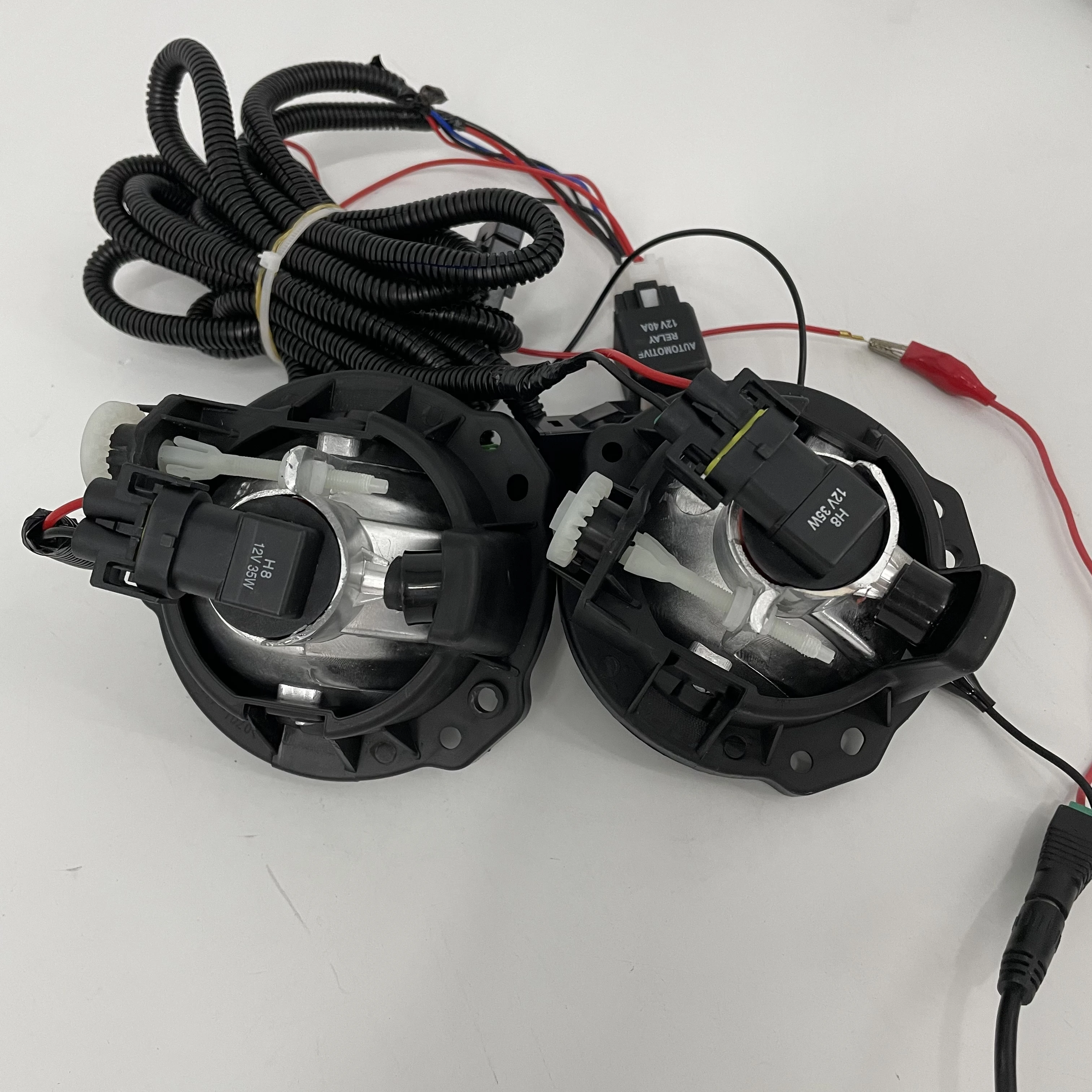 Крышка противотуманной фары Wenye для avanza противотуманные drl LED