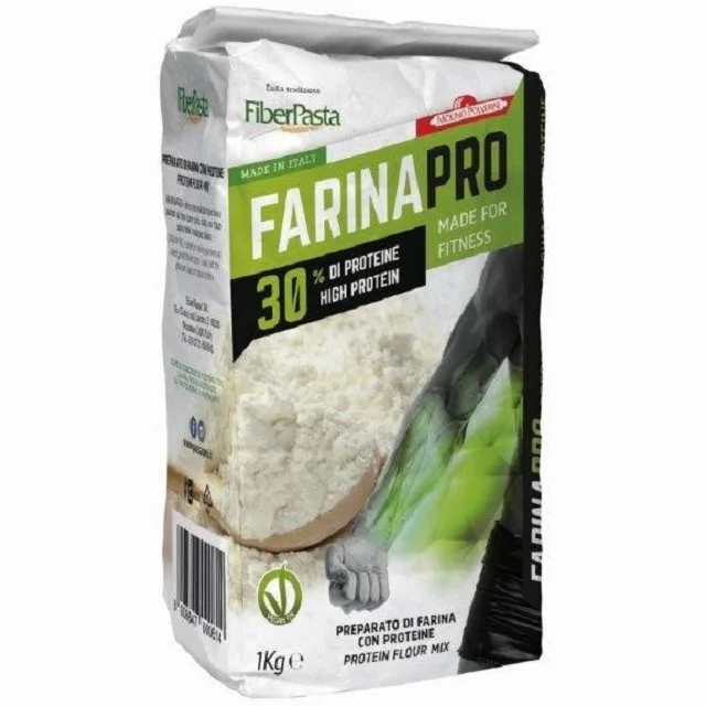 ITALIAN PREMIUM SPORT FLOUR 30% PROTEIN AND LESS CARBS -  WITH PEA PROTEIN AND WHEAT FLOUR - WITH LOW GLYCEMIC INDEX