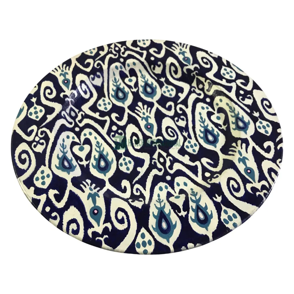 Colorful Charger Plates - Metal - Iron - Tin - Under Plate - Wedding Charger Plates - Dishes - Elegant - Hi-tech International