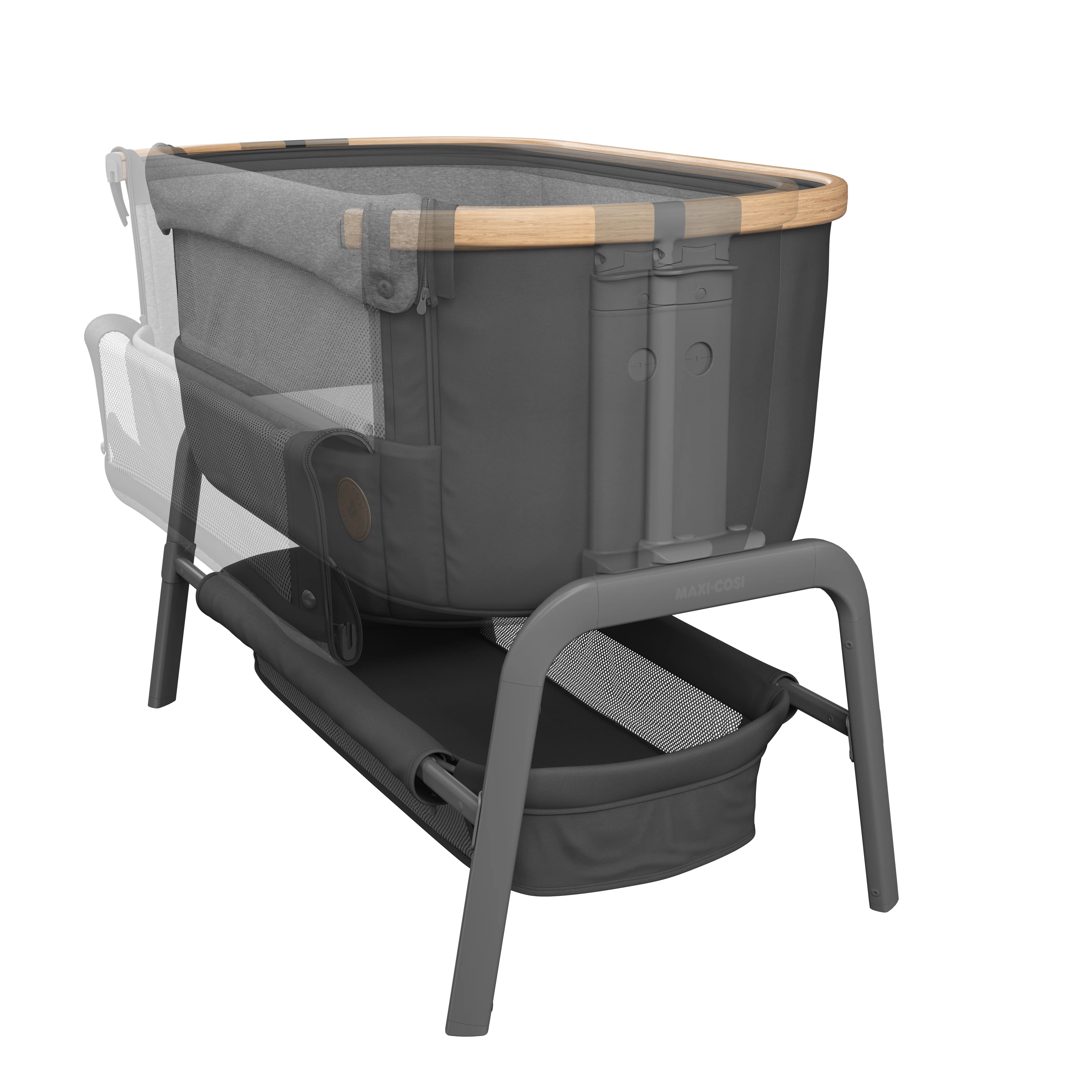 
Essential Graphite Baby Cot Maxi Cosi Iora 