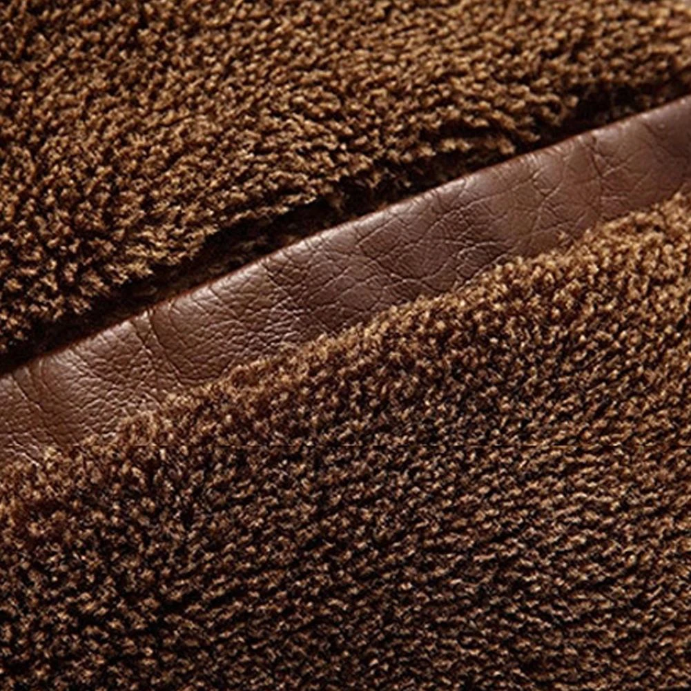 Top Hot Premium Quality Leather Coat with Fur Inner Style with 100% Original Cow Hide Leather Hot Sale for Men Leather Jacket