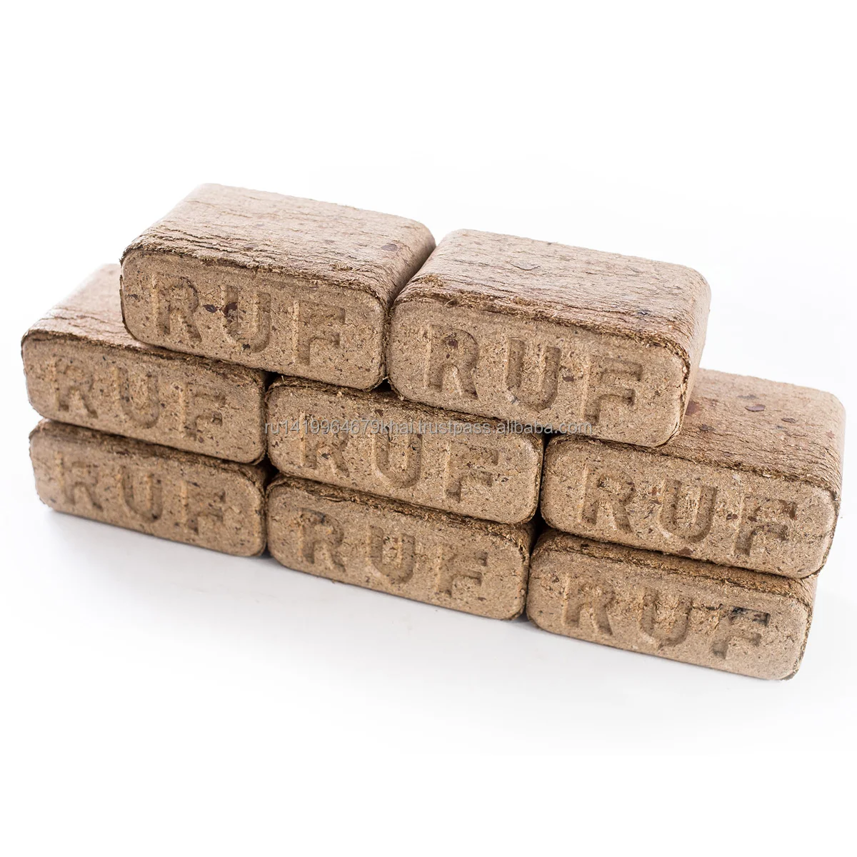 High quality birch RUF fuel  briquettes, wooden